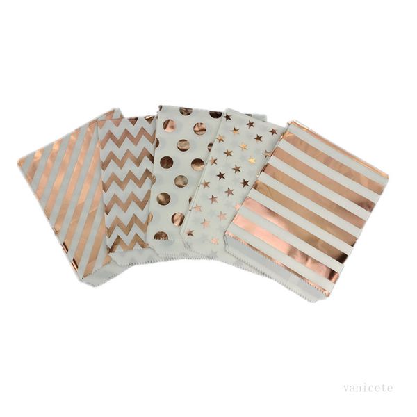 gift wrap 100pcs/lot 13*18 kraft paper bags foil rose gold colorful orange teal black pink polka dots stripes chevron candy bag t2i52238
gift wrap 100pcs/lot 13*18 kraft paper bags foil rose gold colorful orange teal black pink polka dots stripes chevron candy bag t2i52238