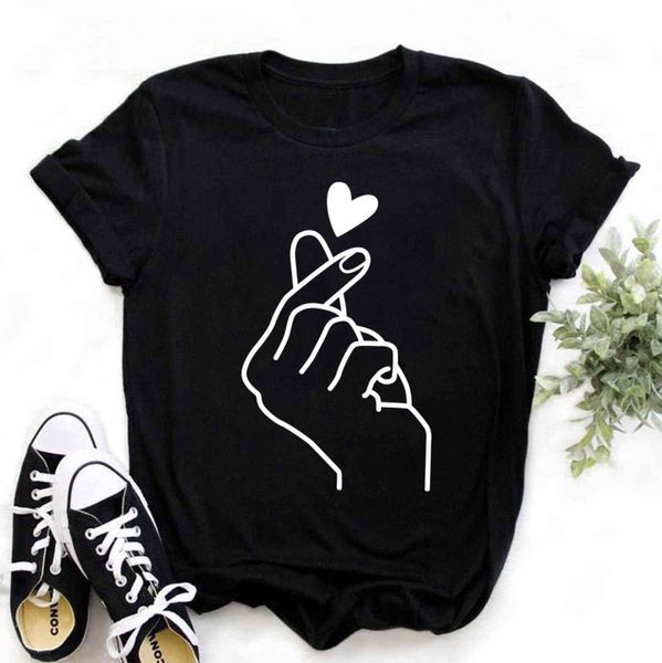 zogankin - women's short sve black t-shirt, printed heart, girls' summer fashion cloth, White
zogankin - women's short sve black t-shirt, printed heart, girls' summer fashion cloth, White