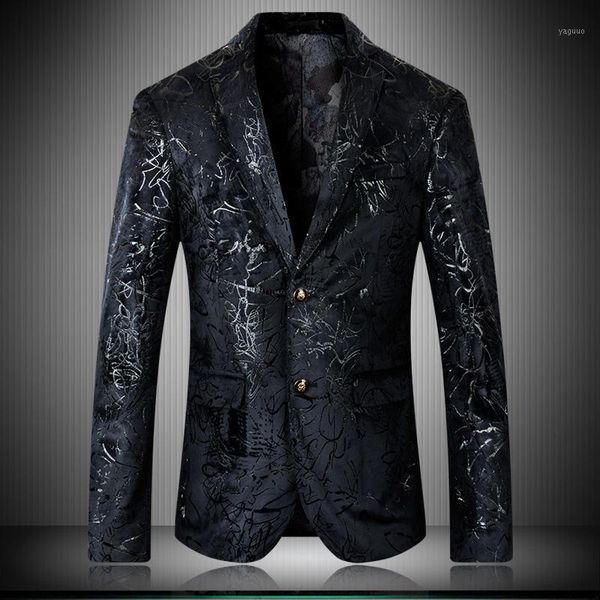 men's suits & blazers men velvet printed single breasted prom man plus size 4xl 5xl fashion casual, White;black
men's suits & blazers men velvet printed single breasted prom man plus size 4xl 5xl fashion casual, White;black