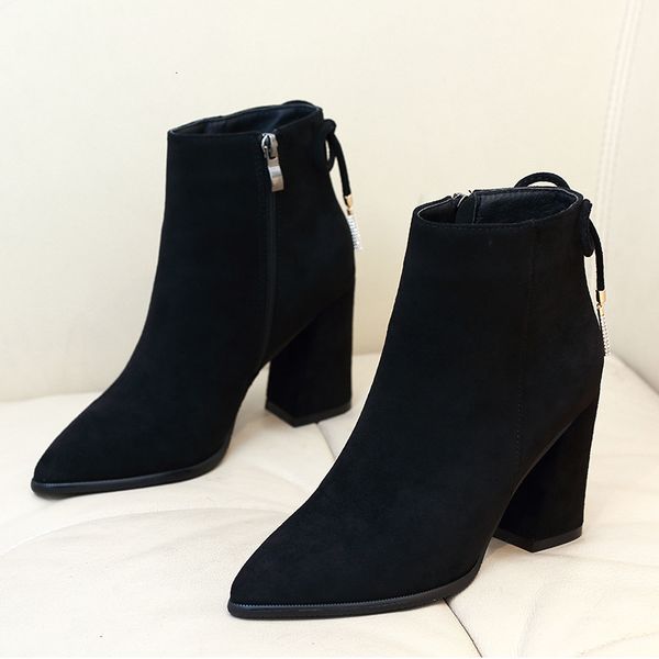 boots autumn women black high heels casual work fashion shoes pointed toe mujer square heeled pumps woman h0154 a2zk
boots autumn women black high heels casual work fashion shoes pointed toe mujer square heeled pumps woman h0154 a2zk
