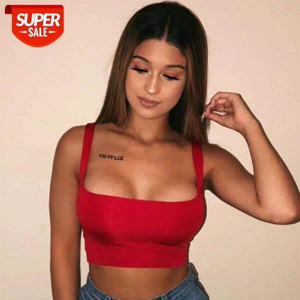 2021 Sexy Women Solid Strappy Tanks Vest Crop Top Summer Sleeveless Slash Neck Tanks Beach Women Sports Tank Tops #uX6K, White
2021 Sexy Women Solid Strappy Tanks Vest Crop Top Summer Sleeveless Slash Neck Tanks Beach Women Sports Tank Tops #uX6K, White