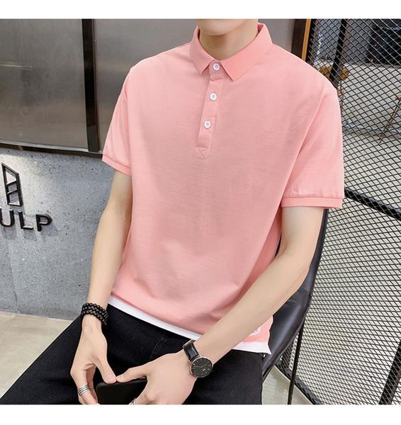 men's polos shirts, short sleeves, lapels, fake two-piece suits, solid colors, White;black
men's polos shirts, short sleeves, lapels, fake two-piece suits, solid colors, White;black