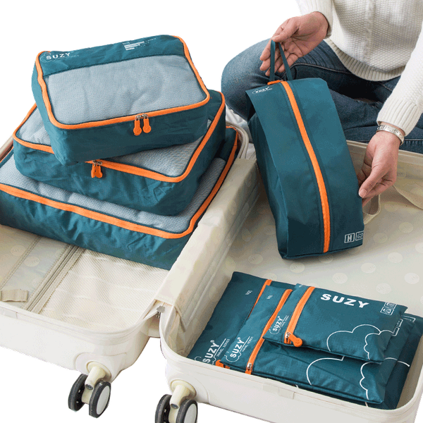 7pcs portabe trave storage bags cothes shoes organizer cosmetic toietry pouch uggage kit accessories pies
7pcs portabe trave storage bags cothes shoes organizer cosmetic toietry pouch uggage kit accessories pies