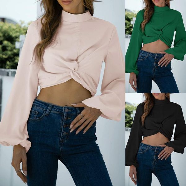 women's t-shirt lantern sleeve short blouse fashion women casual kink solid color slim long shirts female highstreet cropped, White
women's t-shirt lantern sleeve short blouse fashion women casual kink solid color slim long shirts female highstreet cropped, White