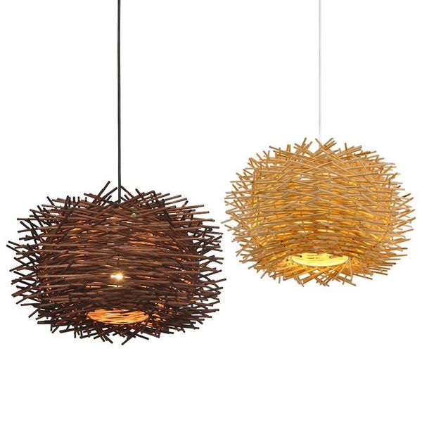 pendant lamps modern handmade rattan wicker wood bird nest chandelier for living room el restaurant cafe suspension lighting decor
pendant lamps modern handmade rattan wicker wood bird nest chandelier for living room el restaurant cafe suspension lighting decor