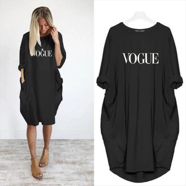 fashion t shirt pocket vogue womens dress letters print long sleeve punk mothers day large size 5xl dresses, Black;gray
fashion t shirt pocket vogue womens dress letters print long sleeve punk mothers day large size 5xl dresses, Black;gray