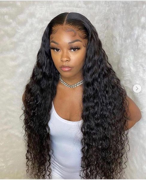 sterly 28 30 40 inch water wave wig long lace front human hair wigs pre plucked brazilian for black women remy1, Black;brown
sterly 28 30 40 inch water wave wig long lace front human hair wigs pre plucked brazilian for black women remy1, Black;brown