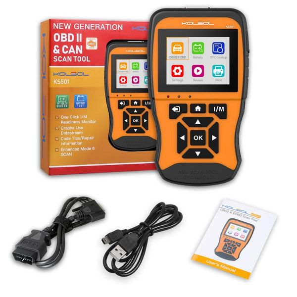 generation ks501 obdii & eobd scan tool for universal vehicles automotive scanner diagnostic code readers tools
generation ks501 obdii & eobd scan tool for universal vehicles automotive scanner diagnostic code readers tools