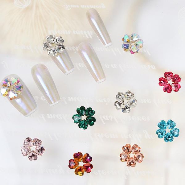 nail art decorations 10pcs heart-shaped petal flower rhinestones for acrylic nails 3d crystal charms unique design fashion manicure pendant, Silver;gold
nail art decorations 10pcs heart-shaped petal flower rhinestones for acrylic nails 3d crystal charms unique design fashion manicure pendant, Silver;gold