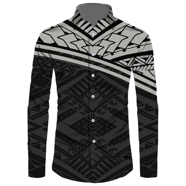 men's dress shirts samoan clothes10, White;black