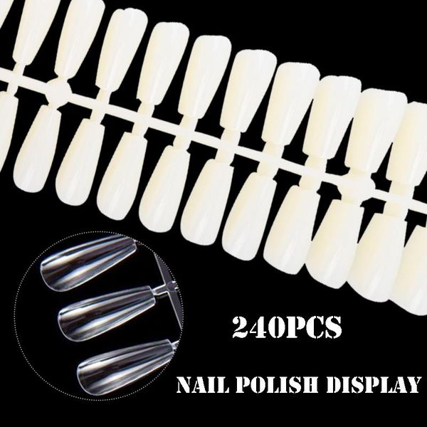 false nails 10pack/240pcs nail art tips natural clear full cover acrylic gel polish display practice palette manicure tools, Red;gold
false nails 10pack/240pcs nail art tips natural clear full cover acrylic gel polish display practice palette manicure tools, Red;gold