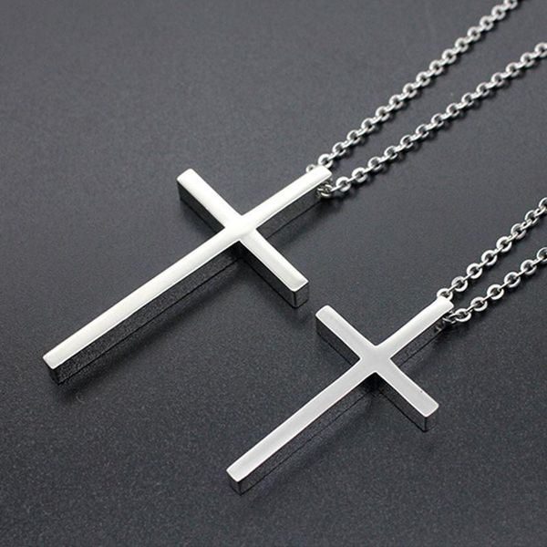 pendant necklaces cross men wholesale big medium small stainless steel necklace chains hip hop jewelry on the neck, Silver
pendant necklaces cross men wholesale big medium small stainless steel necklace chains hip hop jewelry on the neck, Silver