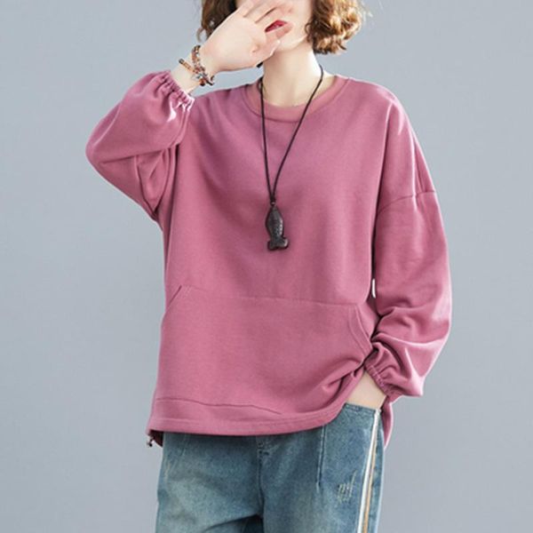 women's hoodies & sweatshirts 2021 spring/autumn korean style women loose casual o-neck long sleeve hoodie all-matched cotton terry plu, Black
women's hoodies & sweatshirts 2021 spring/autumn korean style women loose casual o-neck long sleeve hoodie all-matched cotton terry plu, Black