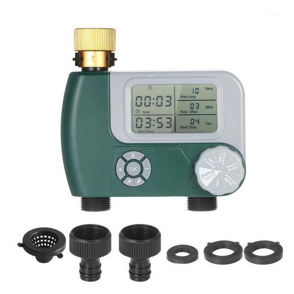 watering equipments programmable digital hose faucet timer operated auto sprinkler system irrigation controller with 2 outlet for garden1
watering equipments programmable digital hose faucet timer operated auto sprinkler system irrigation controller with 2 outlet for garden1