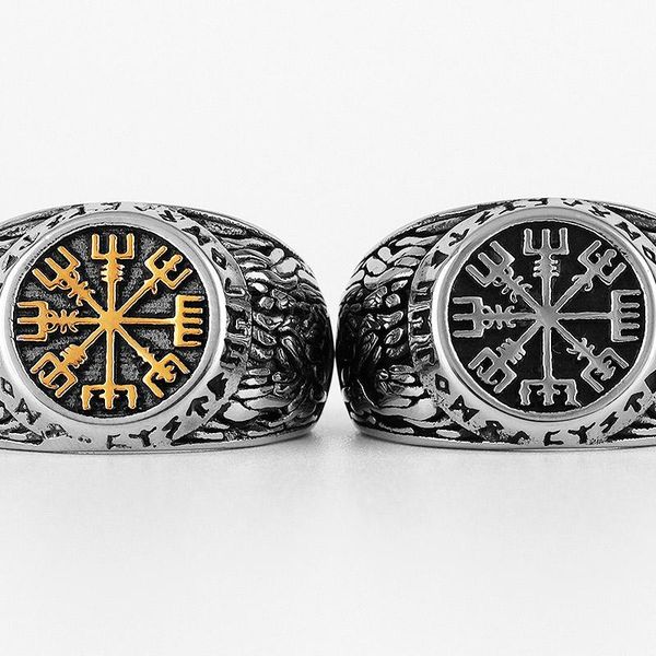 viking symbol odin myth rune stainless steel mens rings punk retro for male boyfriend biker jewelry creativity gift wholesale cluster, Golden;silver
viking symbol odin myth rune stainless steel mens rings punk retro for male boyfriend biker jewelry creativity gift wholesale cluster, Golden;silver
