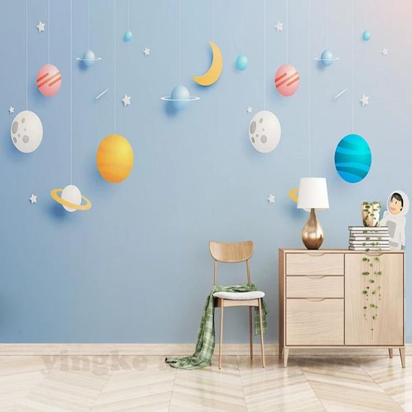 wallpapers custom 3d mural bedding room tv sofa wall backdrop space universe children's kids decor po wallpaper
wallpapers custom 3d mural bedding room tv sofa wall backdrop space universe children's kids decor po wallpaper