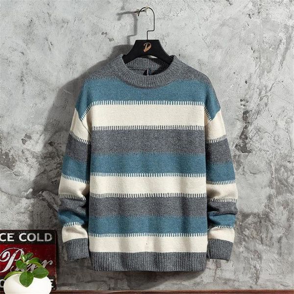 men's sweaters autumn pullover sweater o-neck patchwork long sleeve warm slim men casual fashion, White;black
men's sweaters autumn pullover sweater o-neck patchwork long sleeve warm slim men casual fashion, White;black