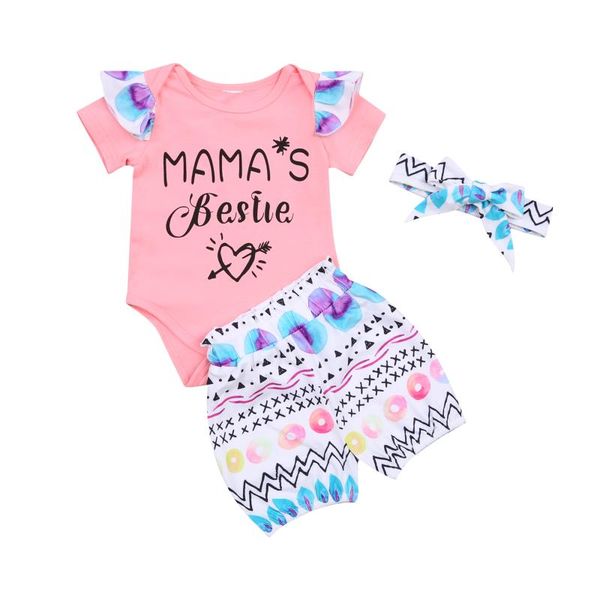 0-18m 3pcs baby summer outfits letter print o-neck short sleeves romper + eggs shorts headband suit for toddler girls clothing sets, White
0-18m 3pcs baby summer outfits letter print o-neck short sleeves romper + eggs shorts headband suit for toddler girls clothing sets, White