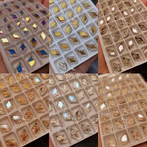 50pcs 3d relief lotus nail diamonds 6-10mm art decorations rhinestones manicure ornaments crystal jewelry (v-back), Silver;gold
50pcs 3d relief lotus nail diamonds 6-10mm art decorations rhinestones manicure ornaments crystal jewelry (v-back), Silver;gold