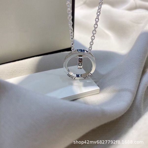 retro fortune necklace ring pendant couple clavicle chain men and women exclusive fine jewel, Silver
retro fortune necklace ring pendant couple clavicle chain men and women exclusive fine jewel, Silver