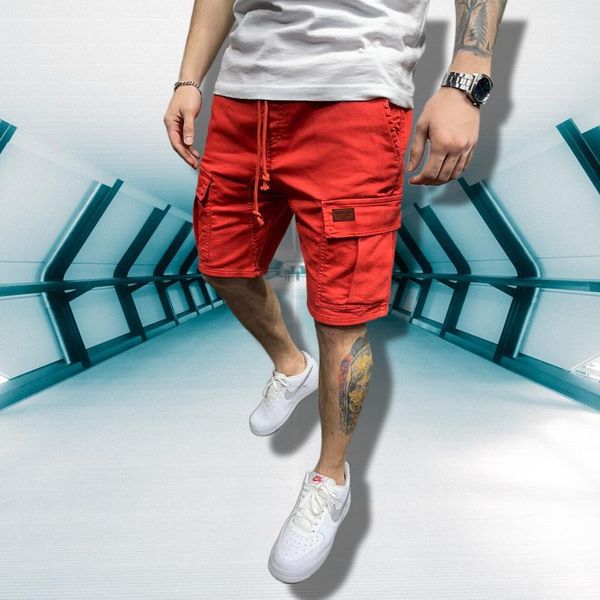 men's shorts 2021 jogging overalls sports summer fashion mountaineering multi-pocket 5-point, White;black
men's shorts 2021 jogging overalls sports summer fashion mountaineering multi-pocket 5-point, White;black