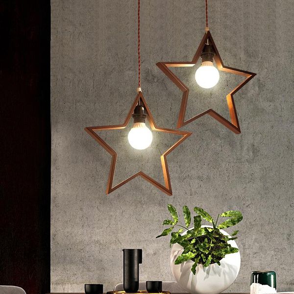 pendant lamps nordic star chandelier living room corridor lamp creative personality walnut color restaurant
pendant lamps nordic star chandelier living room corridor lamp creative personality walnut color restaurant