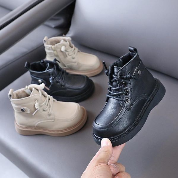 boots children' two cotton short korean version big head girl soft sole baby leather girls, Black;grey
boots children' two cotton short korean version big head girl soft sole baby leather girls, Black;grey