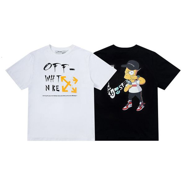 fashion brand off 2021 spring summer new style green blue melting gradient short sleeve casual lovers t-shirt batch, White;black
fashion brand off 2021 spring summer new style green blue melting gradient short sleeve casual lovers t-shirt batch, White;black