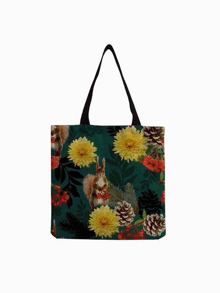 evening bags colorful squirl animal pine cones printed tote bag for women plant chrysanthemum fashion shopping simple size outdoors packs
evening bags colorful squirl animal pine cones printed tote bag for women plant chrysanthemum fashion shopping simple size outdoors packs