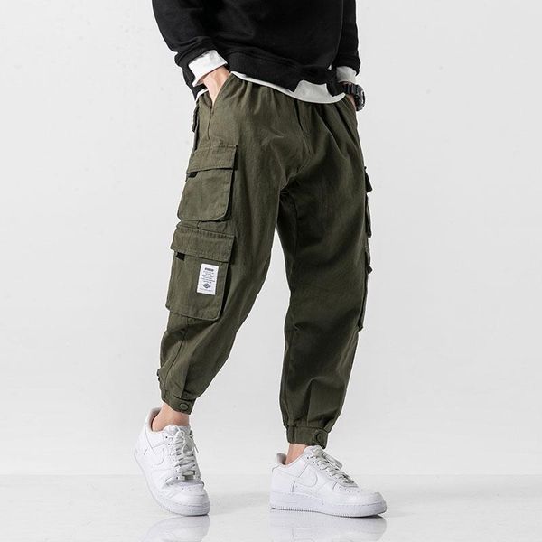 men's pants streetwear multi pockets cargo harem hip hop casual male track joggers trousers cotton harajuku men, Black
men's pants streetwear multi pockets cargo harem hip hop casual male track joggers trousers cotton harajuku men, Black