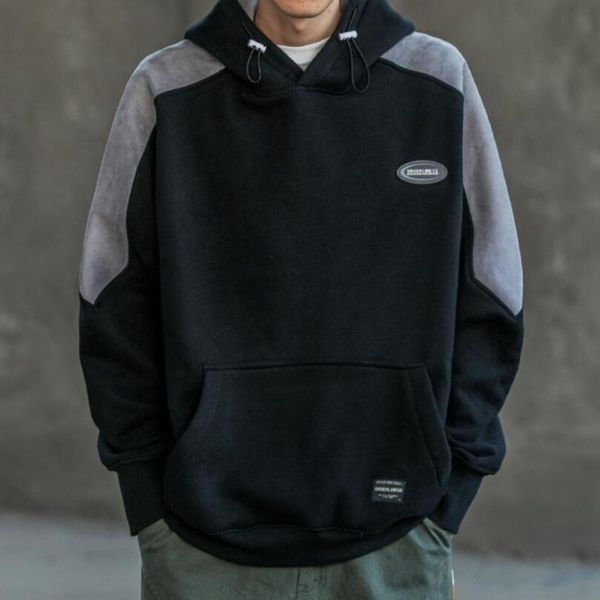 men's hoodies & sweatshirts winter men warm fashions fleece streetwear casual loose korean style hoddies hip hop hooded clothes, Black
men's hoodies & sweatshirts winter men warm fashions fleece streetwear casual loose korean style hoddies hip hop hooded clothes, Black