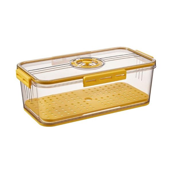 storage bottles & jars plastic food box container with lid and drain tray timing function fridge produce saver refrigerator organizer b03e
storage bottles & jars plastic food box container with lid and drain tray timing function fridge produce saver refrigerator organizer b03e