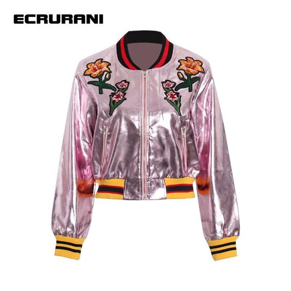 women's jackets ecrurani casual embroidery jacket for women o neck long sleeve zipper hit color female fashion clothing 2021 stylish, Black;brown
women's jackets ecrurani casual embroidery jacket for women o neck long sleeve zipper hit color female fashion clothing 2021 stylish, Black;brown