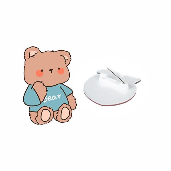pins, brooches fashion pin cute acrylic brooch children girls student cartoon bear badge clothing bag jewelry decoration, Gray
pins, brooches fashion pin cute acrylic brooch children girls student cartoon bear badge clothing bag jewelry decoration, Gray