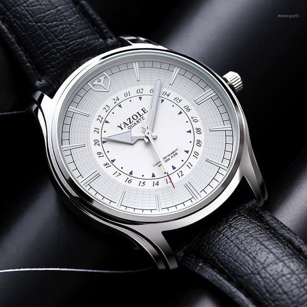 wristwatches yazole 24-hour display dial business quartz watch clock stylish waterproof luminous hands men's, Slivery;brown
wristwatches yazole 24-hour display dial business quartz watch clock stylish waterproof luminous hands men's, Slivery;brown