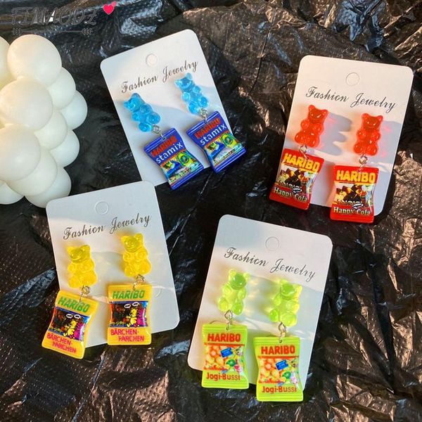 dangle & chandelier fimaodz bear candy resin earrings for women cute korean gummy kids fashion jewelry simulation christmas gift, Silver
dangle & chandelier fimaodz bear candy resin earrings for women cute korean gummy kids fashion jewelry simulation christmas gift, Silver