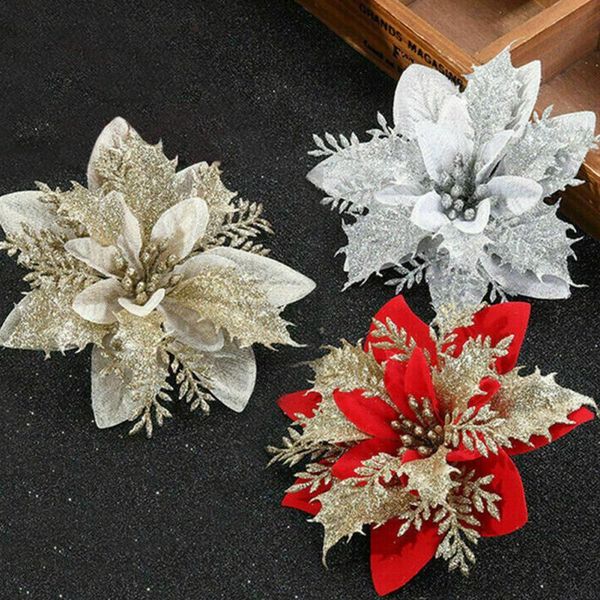 decorative flowers & wreaths 10pcs glitter artificial merry christmas ornaments tree decorations for home year wedding party decor
decorative flowers & wreaths 10pcs glitter artificial merry christmas ornaments tree decorations for home year wedding party decor