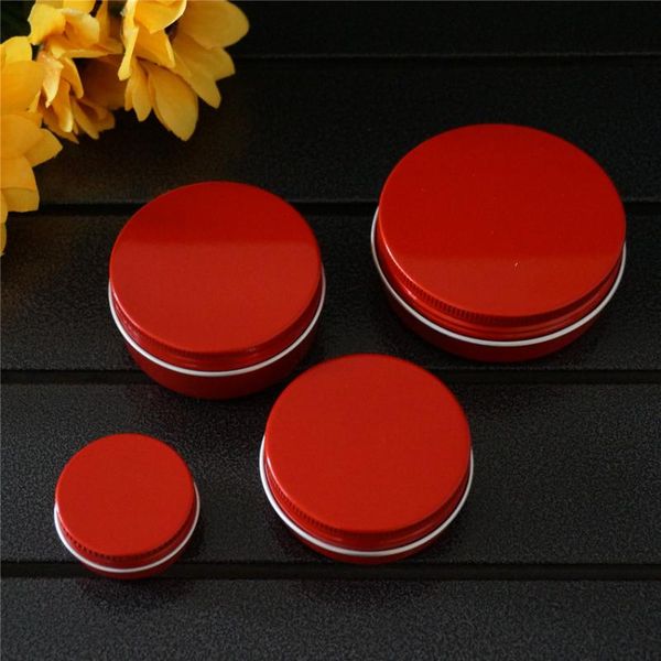 storage bottles & jars 15/30/50/60g empty red round small aluminum box metal tin diy cream refillable jar tea pot containers
storage bottles & jars 15/30/50/60g empty red round small aluminum box metal tin diy cream refillable jar tea pot containers