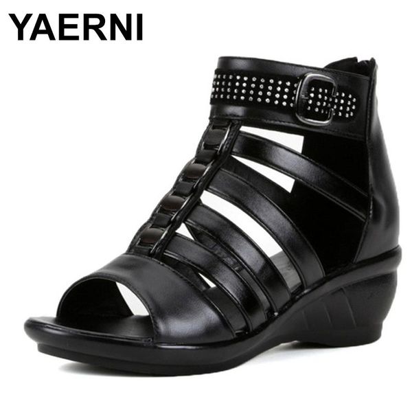 dress shoes yaerni plus size women's wedge sandal high heel sandals woman for ladies womans summer 2021 genuine leathere978, Black
dress shoes yaerni plus size women's wedge sandal high heel sandals woman for ladies womans summer 2021 genuine leathere978, Black
