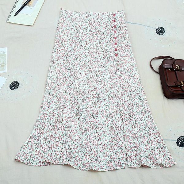 skirts women 2021 summer fashion mid-long loose femle printed chiffon ladies high waist split a-line e231, Black
skirts women 2021 summer fashion mid-long loose femle printed chiffon ladies high waist split a-line e231, Black
