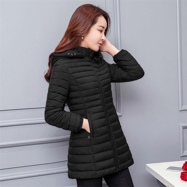women parkas autumn winter thin light jackets lady casual padded coat plus size 5xl 6xl quilted female hooded outerwear 211216, Black
women parkas autumn winter thin light jackets lady casual padded coat plus size 5xl 6xl quilted female hooded outerwear 211216, Black