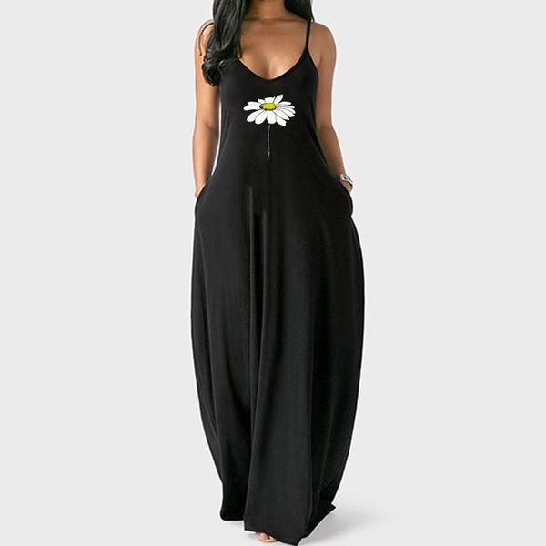 women casual loose pocket dress fashion beach style sleeveless plus size temperamental summer clothes for robe femme dresses, Black;gray
women casual loose pocket dress fashion beach style sleeveless plus size temperamental summer clothes for robe femme dresses, Black;gray