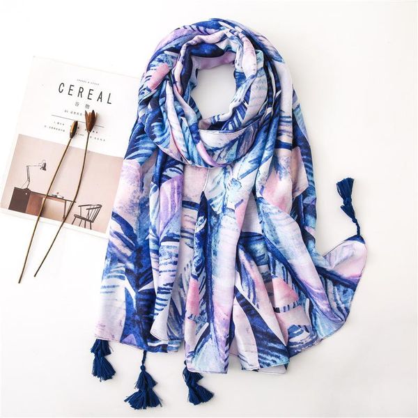 scarves autumn retro floral leafs tassel viscose scarf women gift print shawls and wraps stole muslim hijab snood, Blue;gray
scarves autumn retro floral leafs tassel viscose scarf women gift print shawls and wraps stole muslim hijab snood, Blue;gray