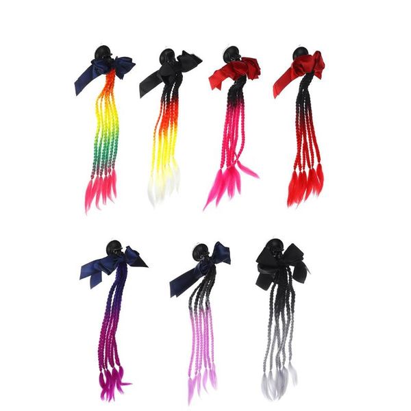 motorcycle helmets 16 colors 22 inch helmet hair braids woman wig for motorbike bicycle twist pigtail ponytail with bow
motorcycle helmets 16 colors 22 inch helmet hair braids woman wig for motorbike bicycle twist pigtail ponytail with bow