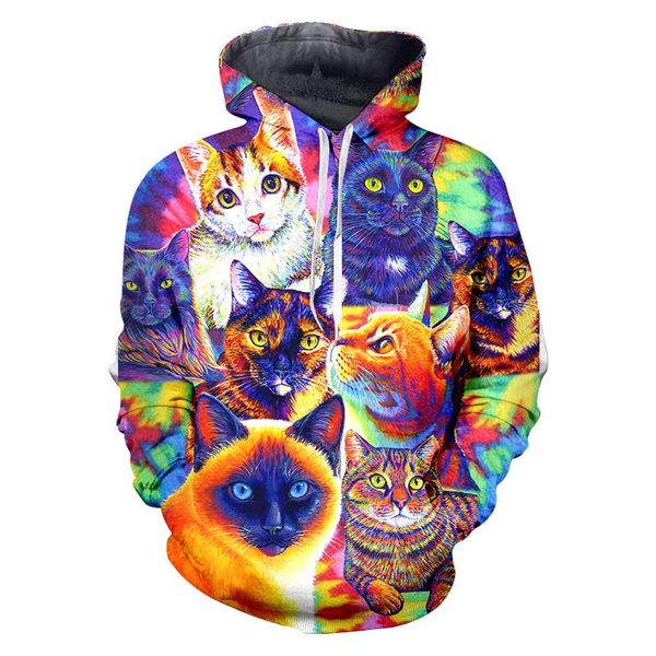 men's hoodies & sweatshirts 3d colorful cat men hooded animal printed hoodie tracksuits man/women jackets funny hoody drop 5xl, Black
men's hoodies & sweatshirts 3d colorful cat men hooded animal printed hoodie tracksuits man/women jackets funny hoody drop 5xl, Black