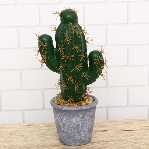 simulation tropical plants creative artificial fake potted bonsai decor for home office (pot included) (double-head cactu decorative flowers
simulation tropical plants creative artificial fake potted bonsai decor for home office (pot included) (double-head cactu decorative flowers