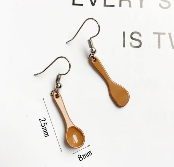 dangle & chandelier mini rice spoon spatula earrings alloy coffee color personality women jewelry unique asymmetric kitchen utensils, Silver
dangle & chandelier mini rice spoon spatula earrings alloy coffee color personality women jewelry unique asymmetric kitchen utensils, Silver