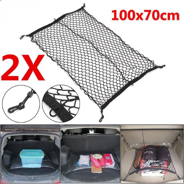 car organizer 100cm x 70cm trunk interior rear cargo storage elastic mesh net bag luggage
car organizer 100cm x 70cm trunk interior rear cargo storage elastic mesh net bag luggage