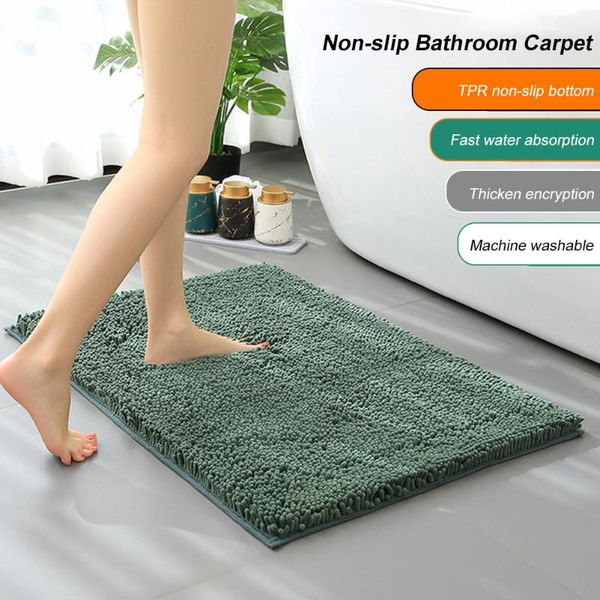 bath mats 40*60 cm chenille bathroom mat soft shaggy non-slip super water absorption rug carpet for bedroom hallway entrance
bath mats 40*60 cm chenille bathroom mat soft shaggy non-slip super water absorption rug carpet for bedroom hallway entrance