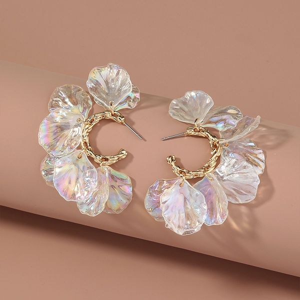 korean elegant white crystal flower petal tassel dangle earrings for women fashion party drop earring jewelry, Silver
korean elegant white crystal flower petal tassel dangle earrings for women fashion party drop earring jewelry, Silver